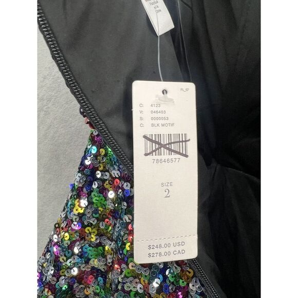 Anthropologie Hutch Bow Jumpsuit Size 2 Black Montif Strapless - Picture 12 of 13